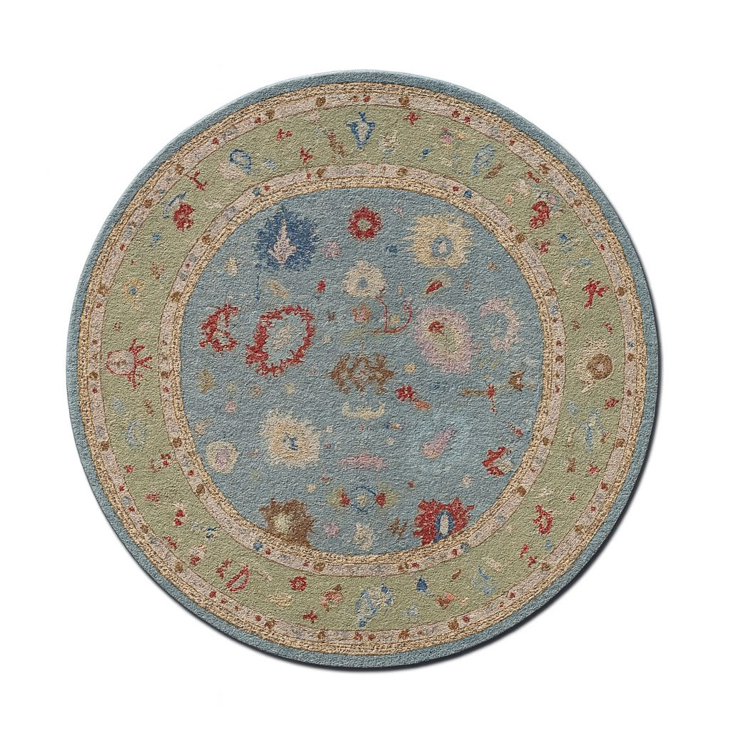 ELARONA - Hand Knotted Oushak Carpet